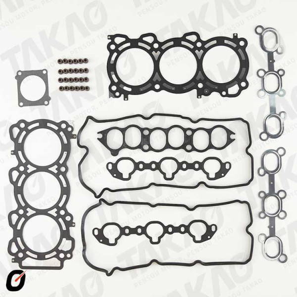 Junta Superior c/ Retentor (JG) - Nissan 3.0L 24V V6 VE30DE Maxima após 95 Gasolina