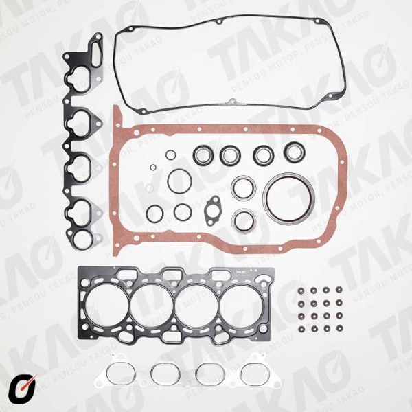 Junta Completa c/ Retentores (JG) - Mitsubishi  1.8/2.0L 16V 4G93/94 Pajero TR4/IO Flex/Gasolina