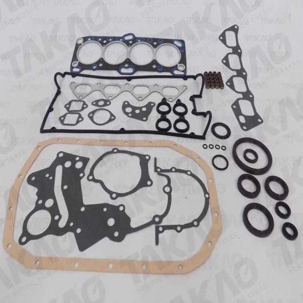 Junta Completa c/ Retentores (JG) - Mitsubishi 2.0L 16V 4G63 Eclipse, Galant Aspirado/Turbo