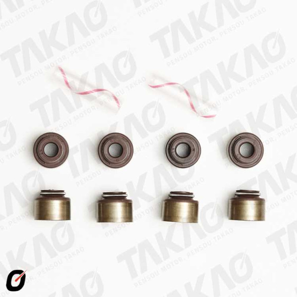 Retentor de Valvulas (cada) - Hyundai/Kia/JAC Mitsubishi 1.5/1.6 2.0/2.4/3.0/3.2  3.5L 8/16/24V