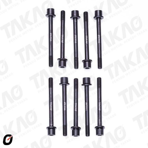 Parafuso de Cabeçote (JG) - Kia 1.0/1.1L 12V G4HE/G Picanto após 06 Gasolina