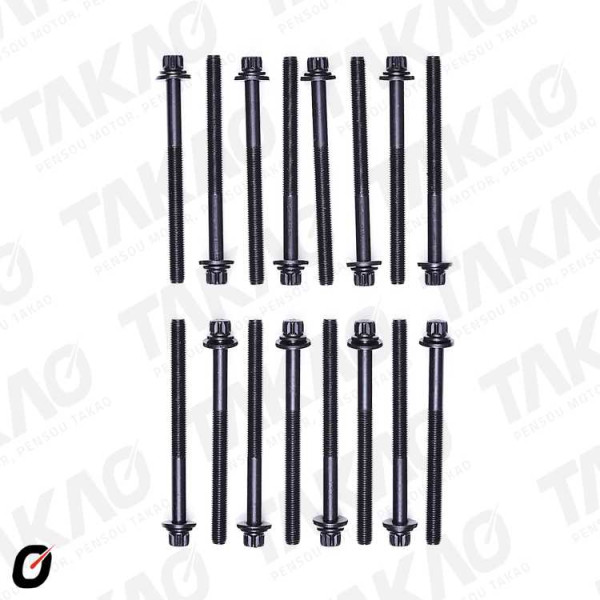 Parafuso de Cabeçote (JG) - Hyundai/Kia 3.0/3.3/3.5/3.8L 24V Azera,Cadenza Mohave,Sorento