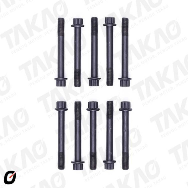 Parafuso de Cabeçote (JG) - Kia 2.0L 16V DOHC FE Clarus 97 até 00 Sportage 96 até 01