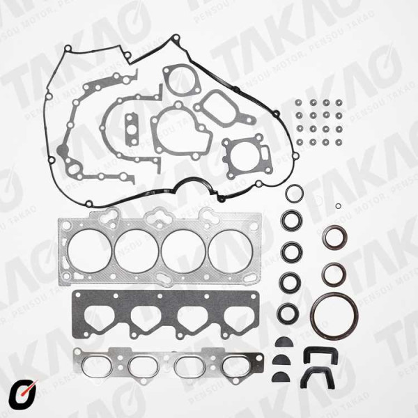 Junta Completa c/ Retentores (JG) - Empilhadeira Hyundai L4GC 2.0L Veicular Hyundai,KIA G4GC,GF/2.0L