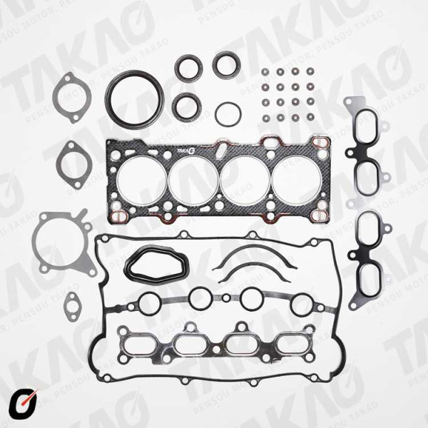 Junta Completa c/ Retentores (JG) - Kia/Mazda 1.6L 16V SOHC 323, MX3, Sephia Gasolina