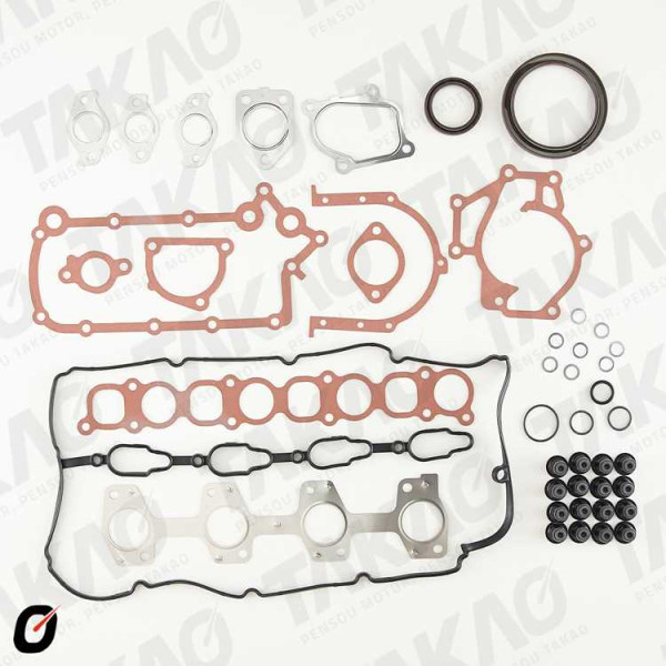 Junta Completa s/ Cabecote c/ Retentor (JG) - Hyundai/Kia 2.5L 16V DOHC D4CB Sorento CRDI após 02 Diesel