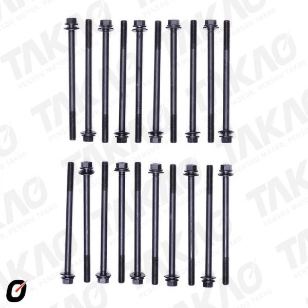 Parafuso de Cabeçote (JG) - Jeep 4.7L 16V V8 SOHC Cherokee 99 até 07 Gasolina