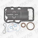 Junta Inferior c/ Retentores (JG) - Jeep 3.7L 12V V6 226  Cherokee após 02 Gasolina