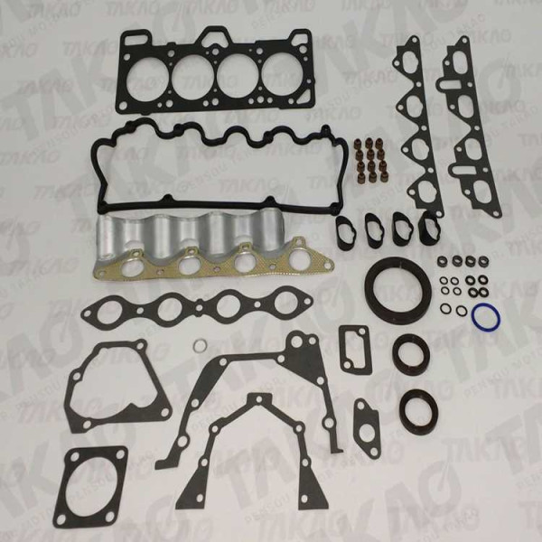 Junta Completa c/ Retentores (JG) - Hyundai 1.5L 12V SOHC G4E/K Accent  95 até 98 Gasolina