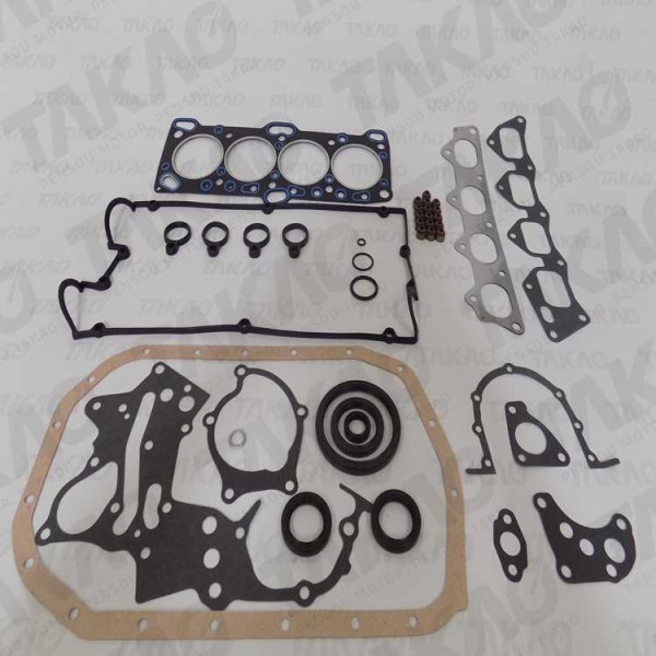 Junta Completa c/ Retentores (JG) - Hyundai 1.6L 16V DOHC G4CR Elantra  92 até 96 Gasolina