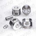 Pistão (JG) - Hyundai 2.9L 16V DOHC J3 Terracan  04 até 06 Diesel
