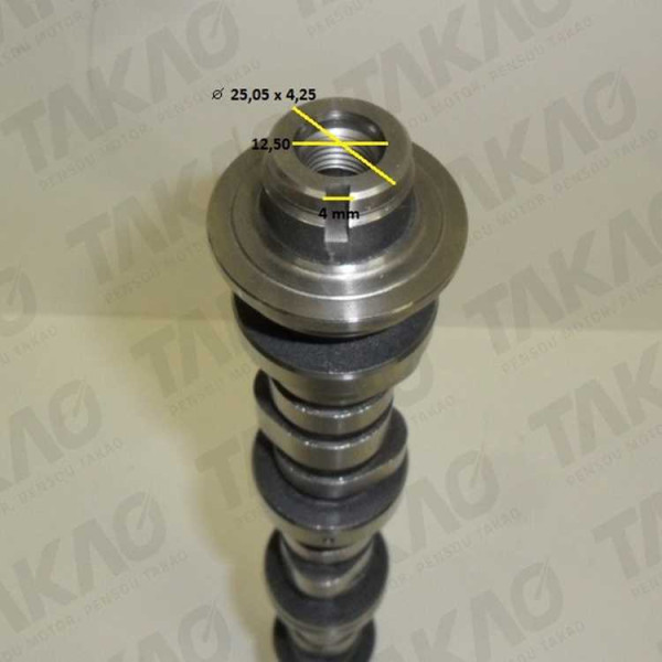 Comando de Valvula - Honda 1.4L 16V L15Z3 Fit após 09 Flex