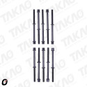 Parafuso de Cabeçote (JG) - Honda 1.4/1.5L 8/16V  City, Fit EX/LX/LXL Flex/Gasolina