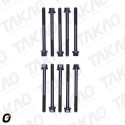 Parafuso de Cabeçote (JG) - Honda 1.6L 16V D16Y7/Y8 Civic  96 até 00 Gasolina