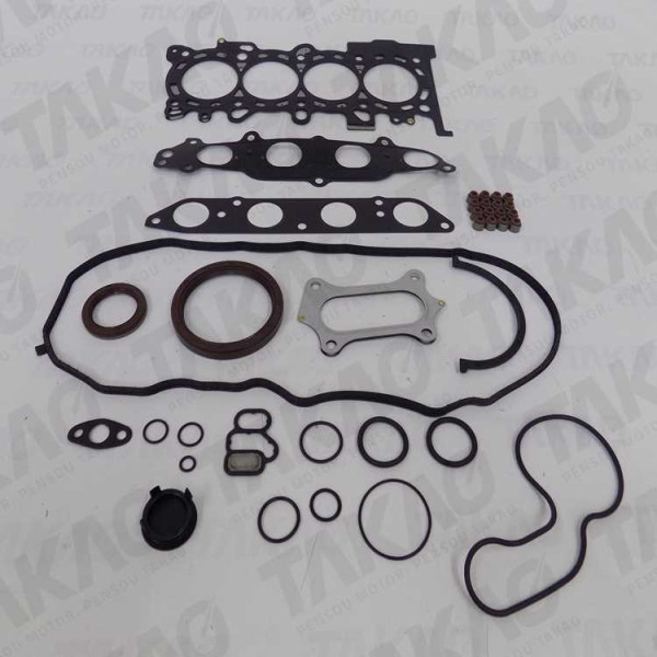Junta Completa c/ Retentores (JG) - Honda 1.4/1.5L L13Z3/L15A8 City, Fit após 09 Flex