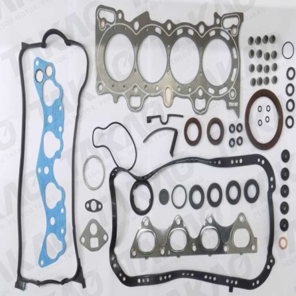 Junta Completa c/ Retentores (JG) - Honda 1.6L 16V D16Y7/Y8 Civic  96 até 00 Gasolina