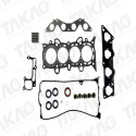 Junta Superior c/ Retentor (JG) - Honda 1.7L 16V D17Z2/Z3 Civic  01 até 06 Gasolina