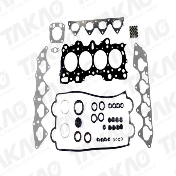 Junta Superior c/ Retentor (JG) - Honda 1.6L 16V B16A2/A3 Civic VTI  96 até 00 Gasolina