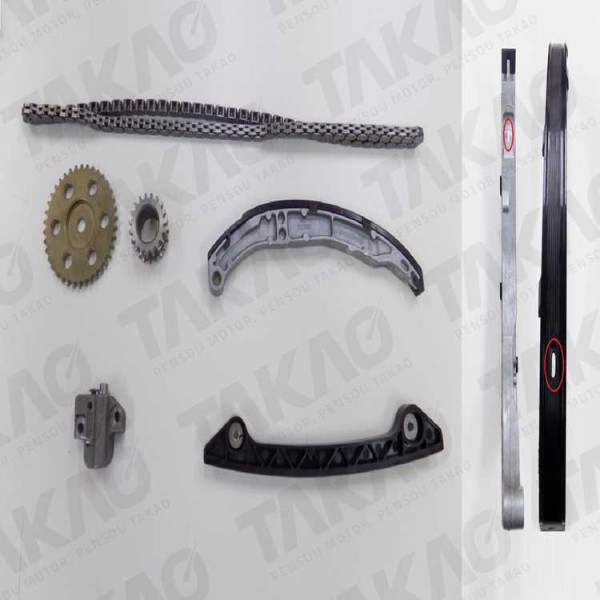 Kit de Corrente - Ford 2.3/2.5L 16V DOHC Fusion Duratec Flex/Gasolina
