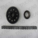 Kit de Corrente - Ford 3.0L 12V V6 OHV Aerostar, Ranger Taurus, Probe