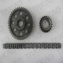 Kit de Corrente - Ford 3.6/3.8/4.2L F1000,Thunder Bird,Mustang Taurus, Windstar Wagon, F250