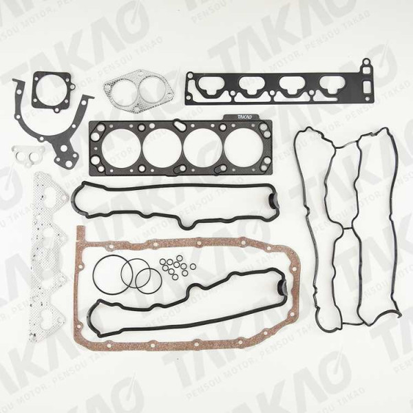 Junta Completa s/ Retentores (JG) - Fiat/GM 1.8L 16V L4 DOHC Meriva, Stilo Gasolina