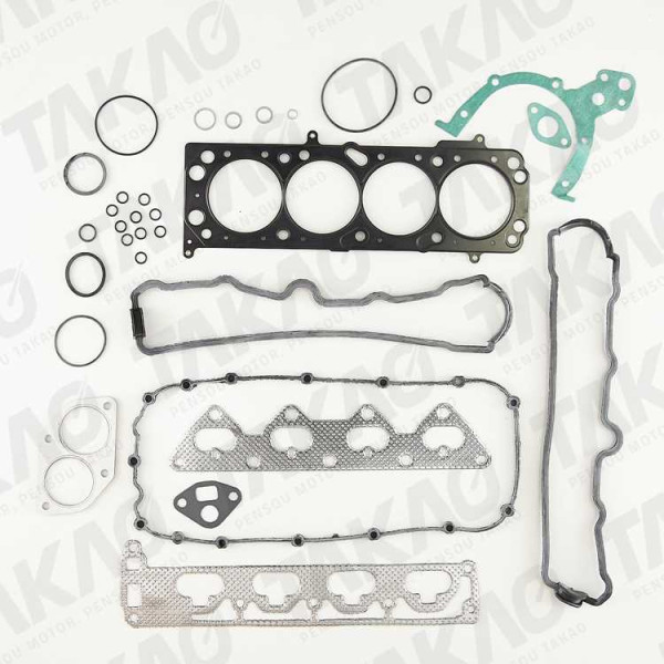 Junta Completa s/ Retentores (JG) - Fiat/GM 1.8L 16V L4 DOHC Meriva, Stilo Gasolina