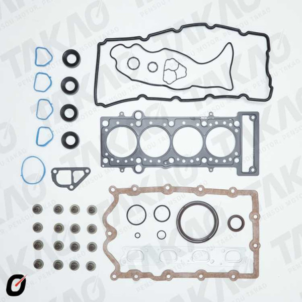 Junta Completa c/ Retentores (JG) - Fiat 1.6L 16V SOHC E.torQ Idea, Palio, Punto após 11