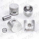 Pistão (JG) - Mazda 2.5L 12V SOHC WL  Pick-up B2500 Diesel