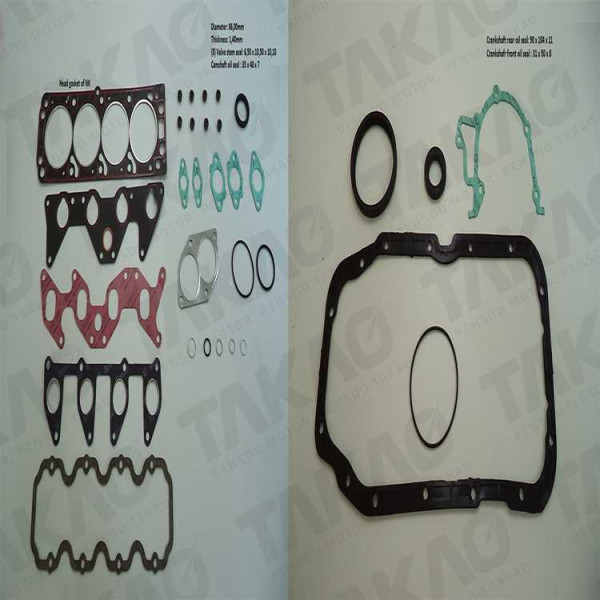 Junta Completa c/ Retentores (JG) - GM 1.8L 8V L4 SOHC Ipanema,Kadett,Monza Alcool/Gasolina