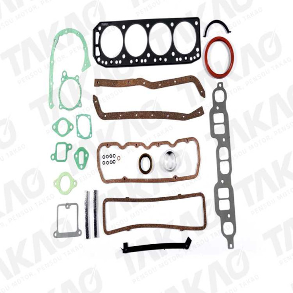 Junta Completa c/ Retentores (JG) - Emp. Motor GM 2.5/3.0L 8V Veicular GM  Caravan, Opala 2.5L