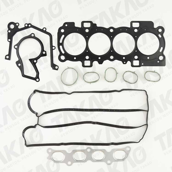 Junta Completa s/ Retentores (JG) - Ford 1.5/1.6L 16V L4 SOHC New Fiesta, Novo Ka Flex