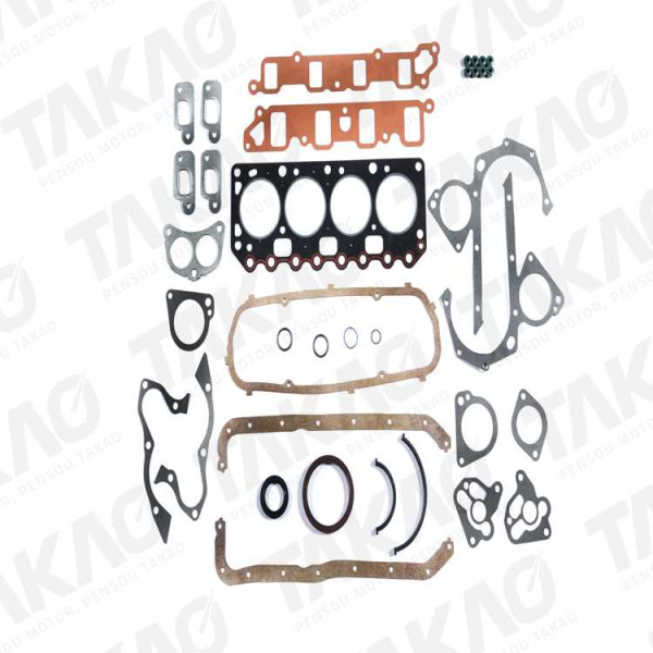 Junta Completa c/ Retentores (JG) - Ford 1.3L 8V Endura/EFI Courier, Fiesta, KA Gasolina