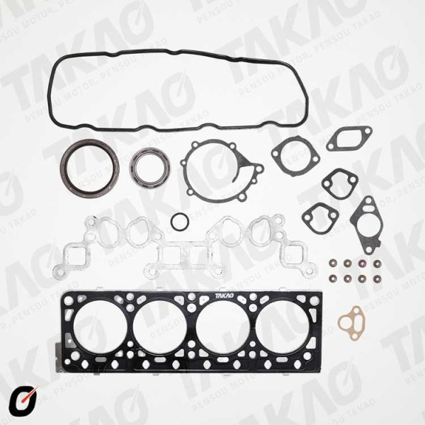 Junta Completa c/ Retentores (JG) - Emp. Motor Nissan K15-1.5L/ K21-2.1L K25-2.5L / K30-2.5L