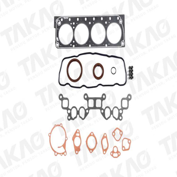 Junta Completa c/ Retentores (JG) - Emp. Motor Nissan K21 - 2.1L 8V OHC Komatsu, Mitsubishi Nissan, Still