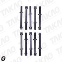 Parafuso de Cabeçote (JG) - Emp.Motor Mitsubishi 4G63 - 2.0L 8V SOHC 4G64 - 2.4L 8V SOHC Clark