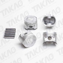 Pistão (JG) - Emp.Motor Mitsubishi 4G63 - 2.0L 8V SOHC