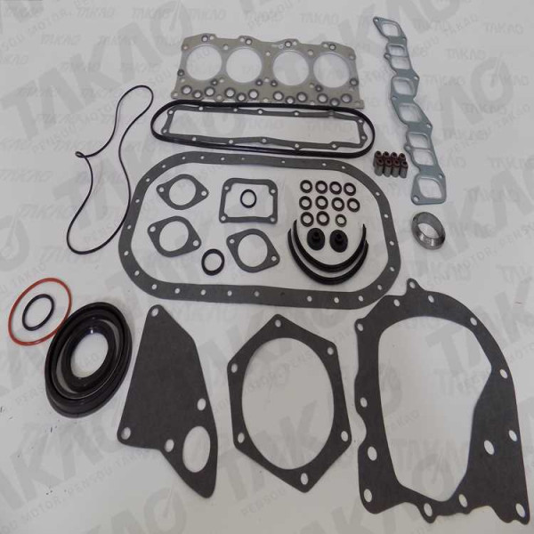 Junta Completa c/ Retentores (JG) - Emp. Hyster, Yale Motor Isuzu C240  2.4L 8V