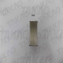 Bronzina de Biela (JG) - Empilhadeira Motor continental TM27A - 2.7L 8V OHV Halla, Pimespo