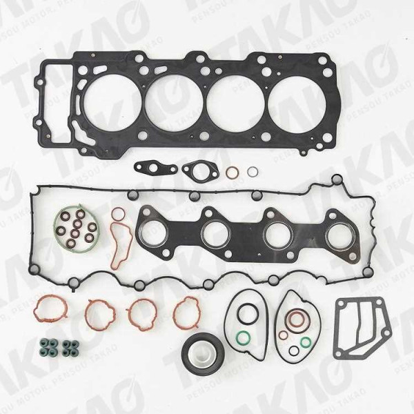 Junta Completa s/ Retentor Traseiro (JG) - Mercedes-Benz 1.9L 8V SOHC Classe A 190 Gasolina