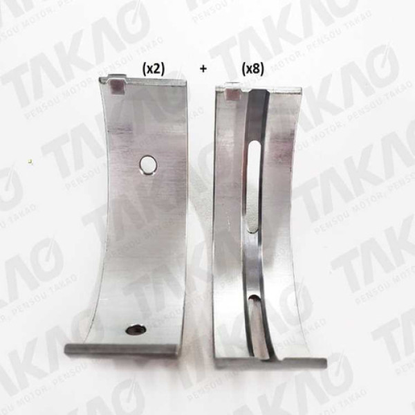 Bronzina De Mancal (jg) - Alfa Romeo/fiat 1.8/2.0l 16v Dohc