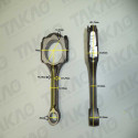 Biela (cada) - Renault/nissan 1.6l 8/16v K4m/k7m Clio, Dust