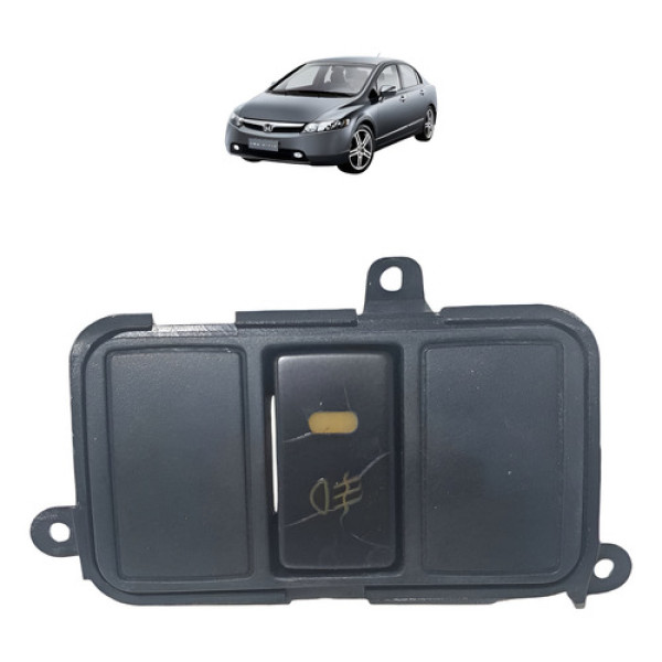 Botão Moldura Farol Milha New Civic 2008 