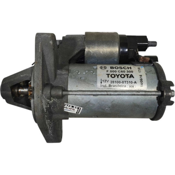 Motor Arranque Partida Toyota Corolla 2015/2019 281000t310a
