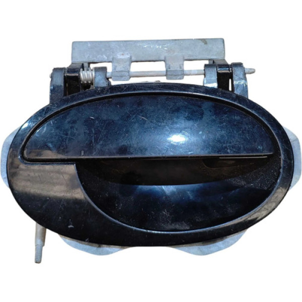 Maçaneta Externa Tras Direito Chevrolet Meriva 2004 A 2009 Preto Traseira