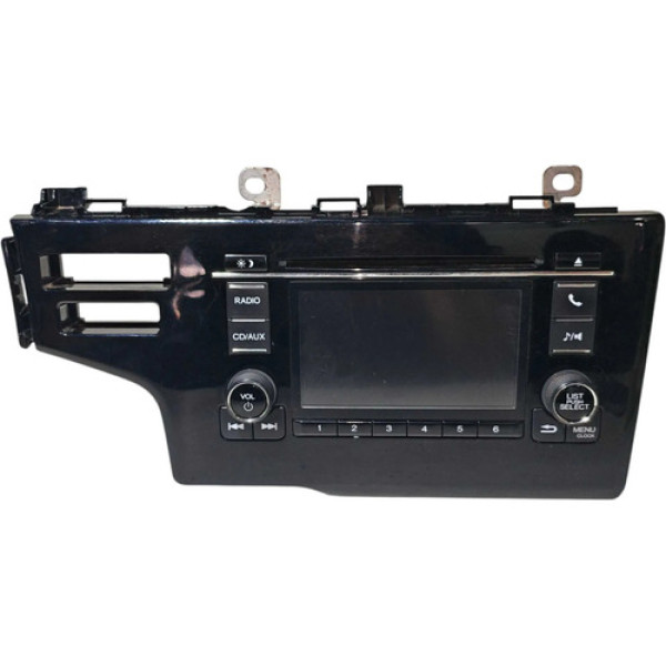 Central Multimídia Honda Fit 2015 2016 2017 Original Preto