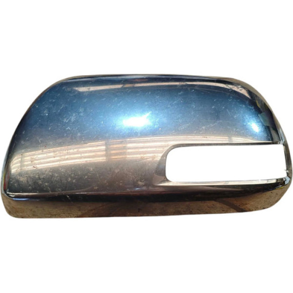 Capa Retrovisor Cromada Esquerda Toyota Hilux 2014 2015 Cromado