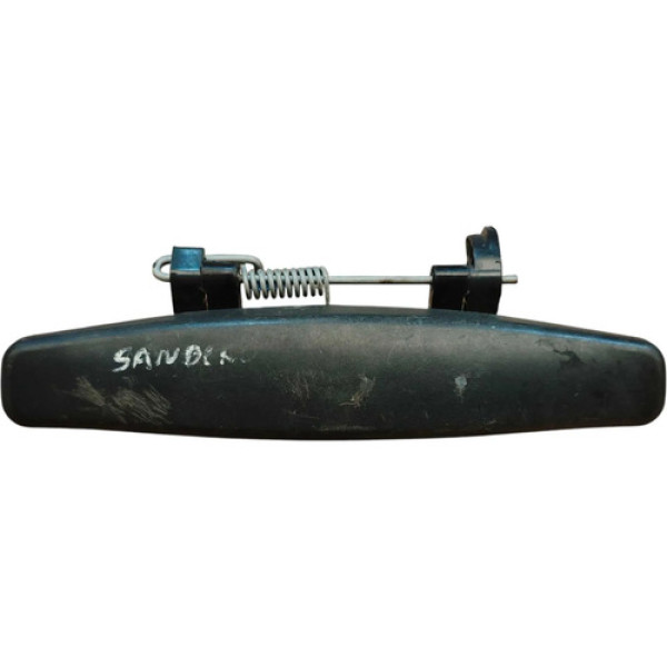 Maçaneta Externa Traseira Esq Renault Duster 2014 8200526154 Preto Traseira
