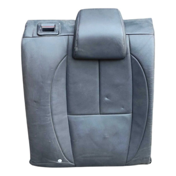 Encosto Banco Traseiro Direito Couro Citroen C4 2007 A 2013 Preto