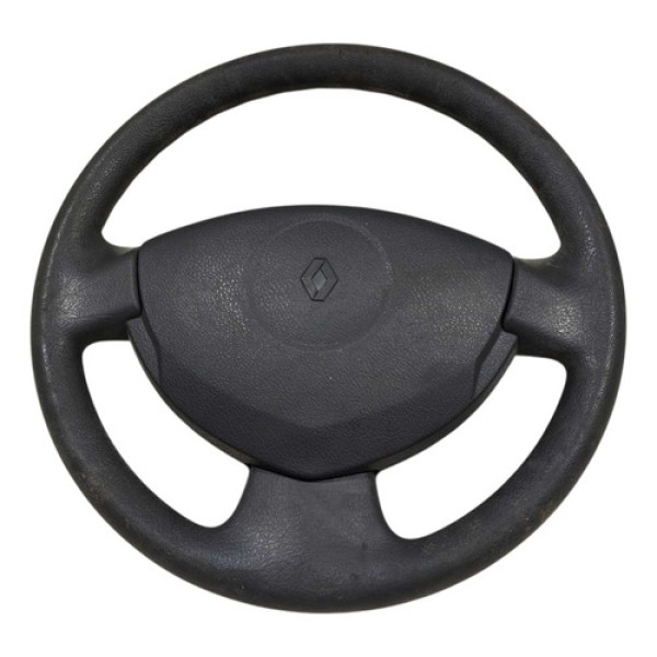 Volante Direção Renault Sandero Logan 2012 2013 2014 Preto